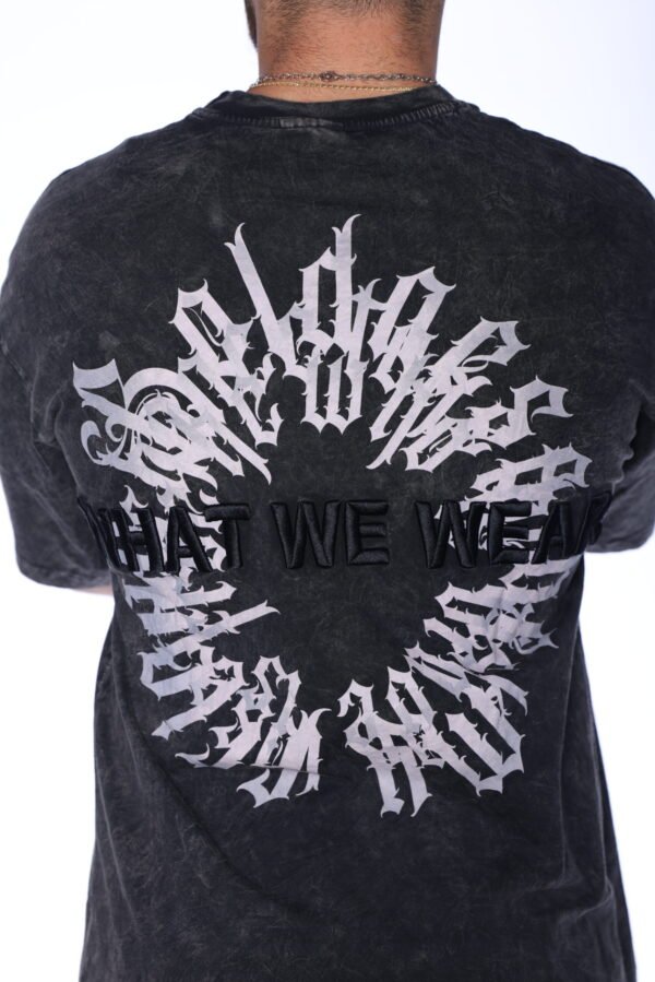 What We Wear Scrubbed Oversized Tshirt - Image 3