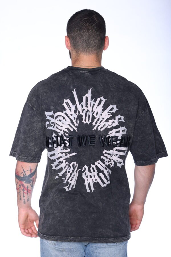 What We Wear Scrubbed Oversized Tshirt - Image 2