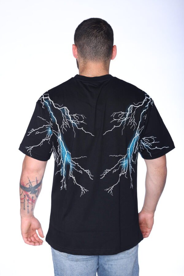 What We Wear Ligthning Black Tshirt - Image 3