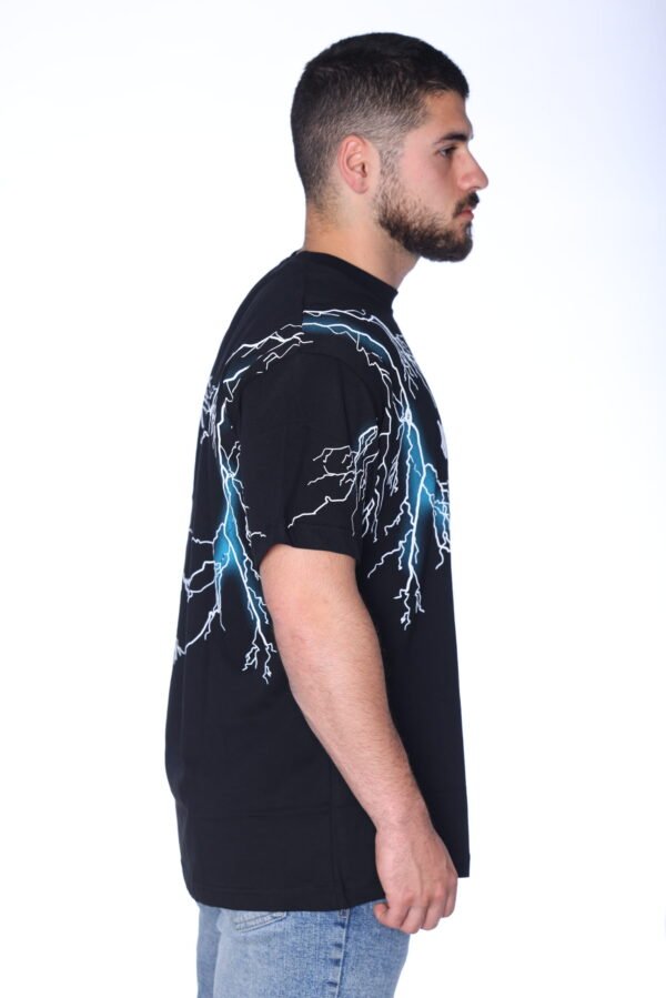 What We Wear Ligthning Black Tshirt - Image 2