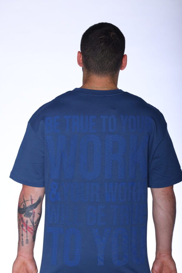 “Be True To Your Work” Blue Set - Image 2