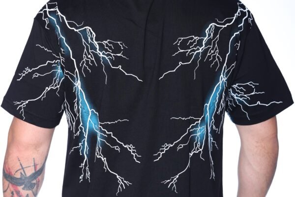 What We Wear Ligthning Black Tshirt - Image 6