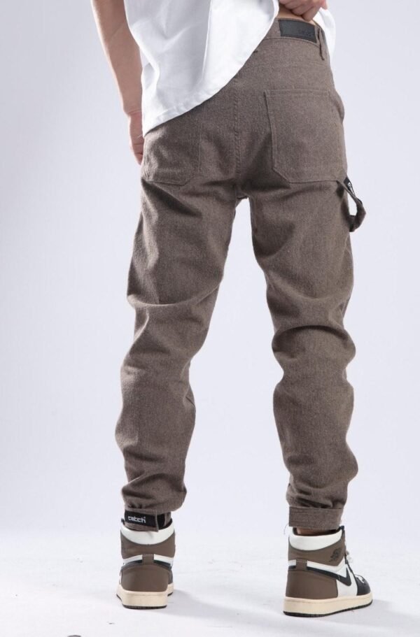 Brown Loose Fit Sweatpants - Image 2