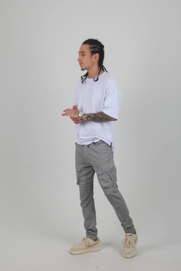 Grey Slim Ufo Sweatpant - Image 4
