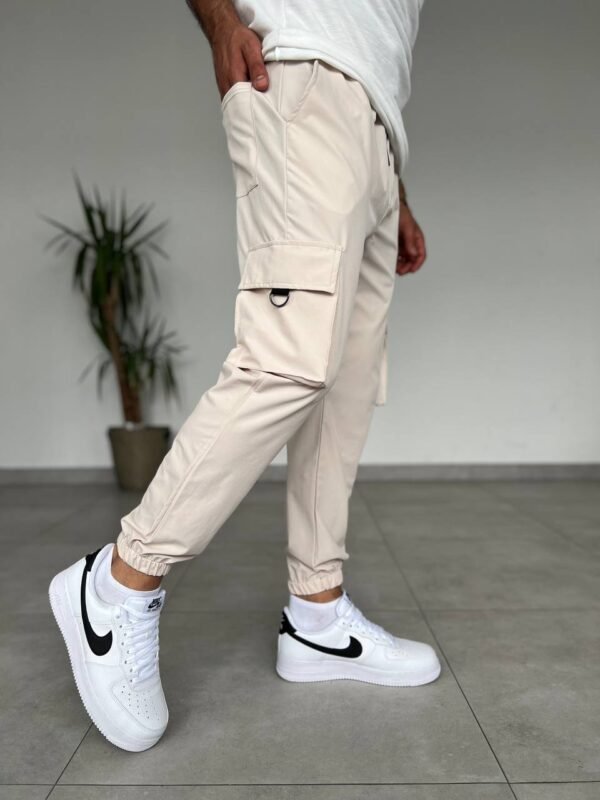 Beige Cargo Pant - Image 2