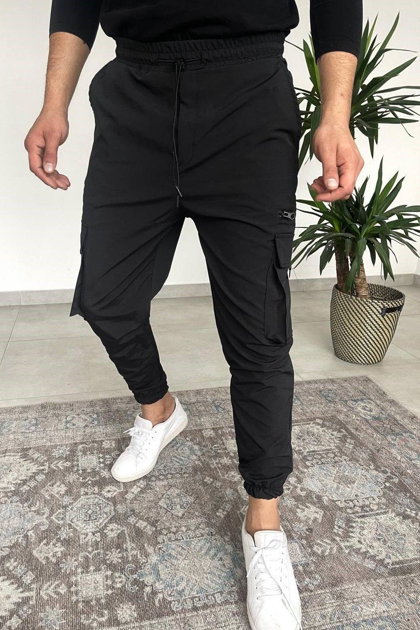 Black Cargo Pant