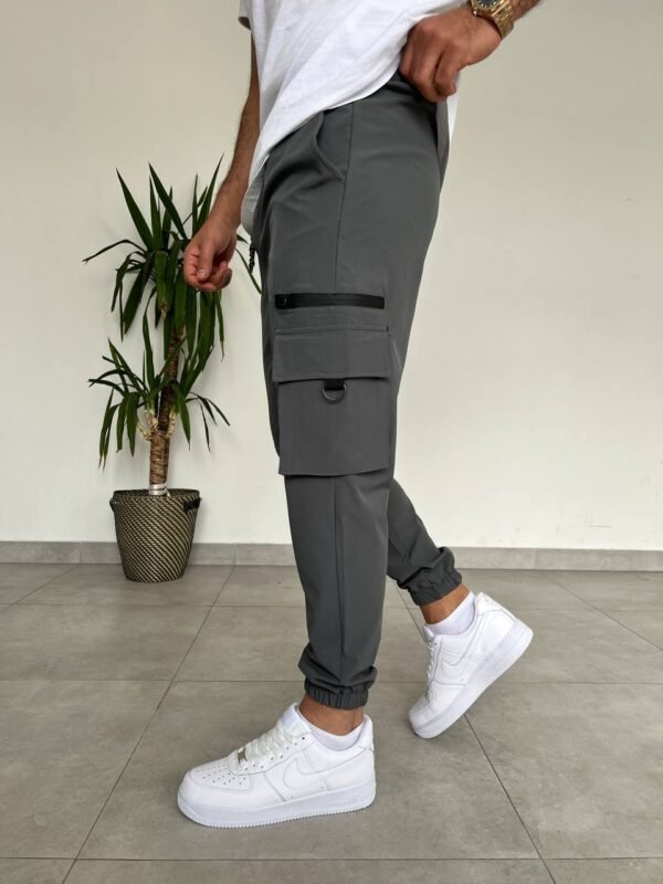 Grey Cargo Pant - Image 3