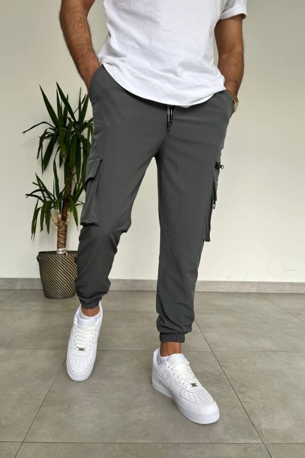 Grey Cargo Pant