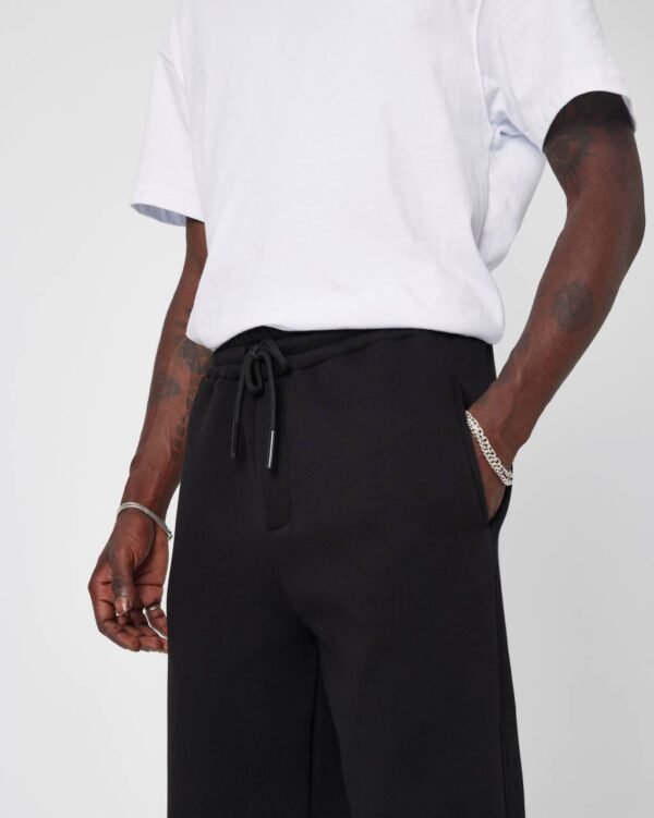 Black Sweatpant Loose Leg - Image 2