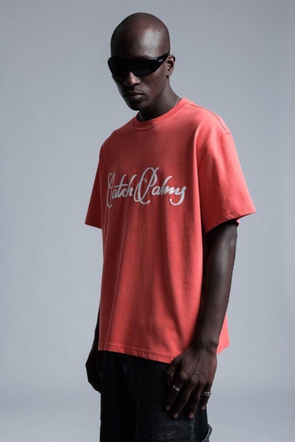 Catch Palmy Orange Tshirt - Image 3