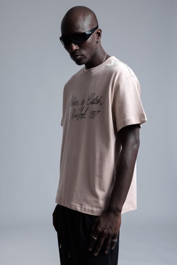 Atelier de Catch Beige Tshirt - Image 3