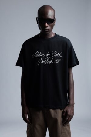 Atelier de Catch Black Tshirt