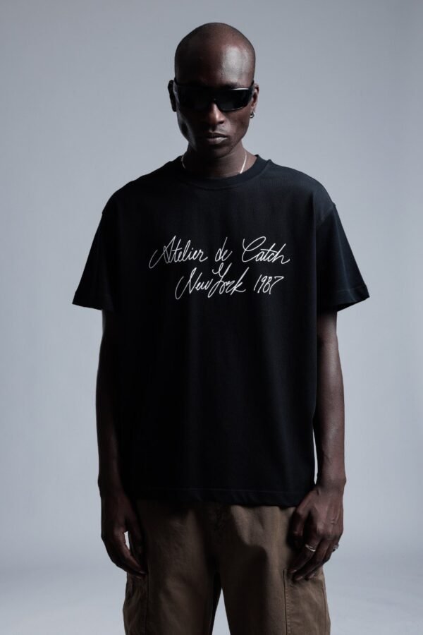 Atelier de Catch Black Tshirt