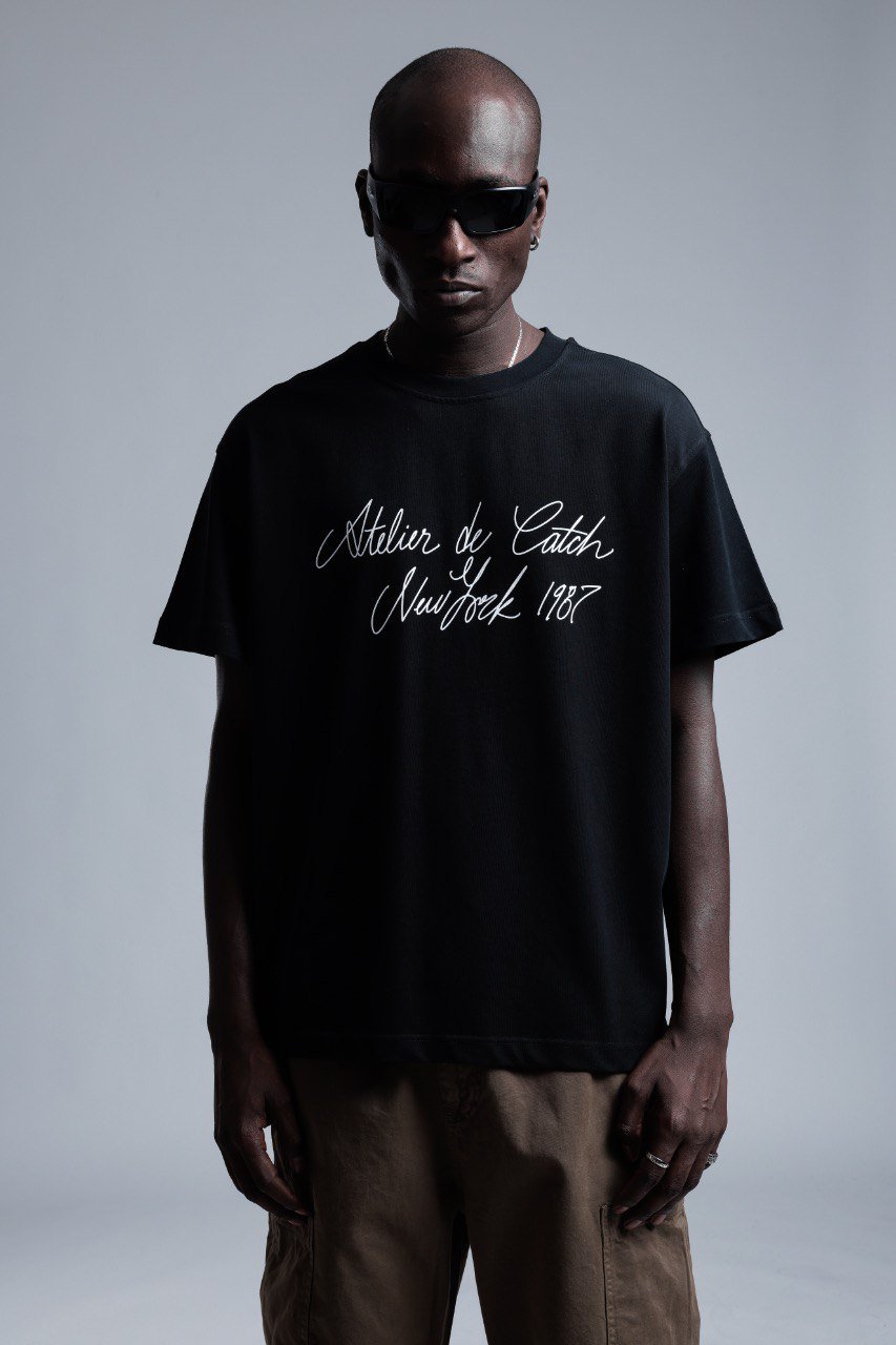 Atelier de Catch Black Tshirt