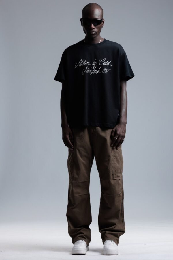 Atelier de Catch Black Tshirt - Image 3