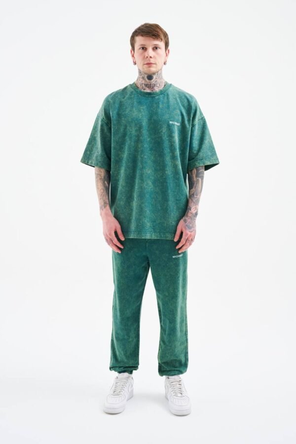 Green Washed Oversized Tshirt - Image 3
