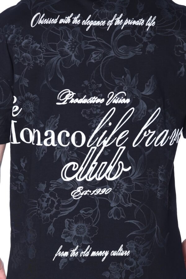 "Monaco Life Brave Club" Floral Set — Black - Image 6